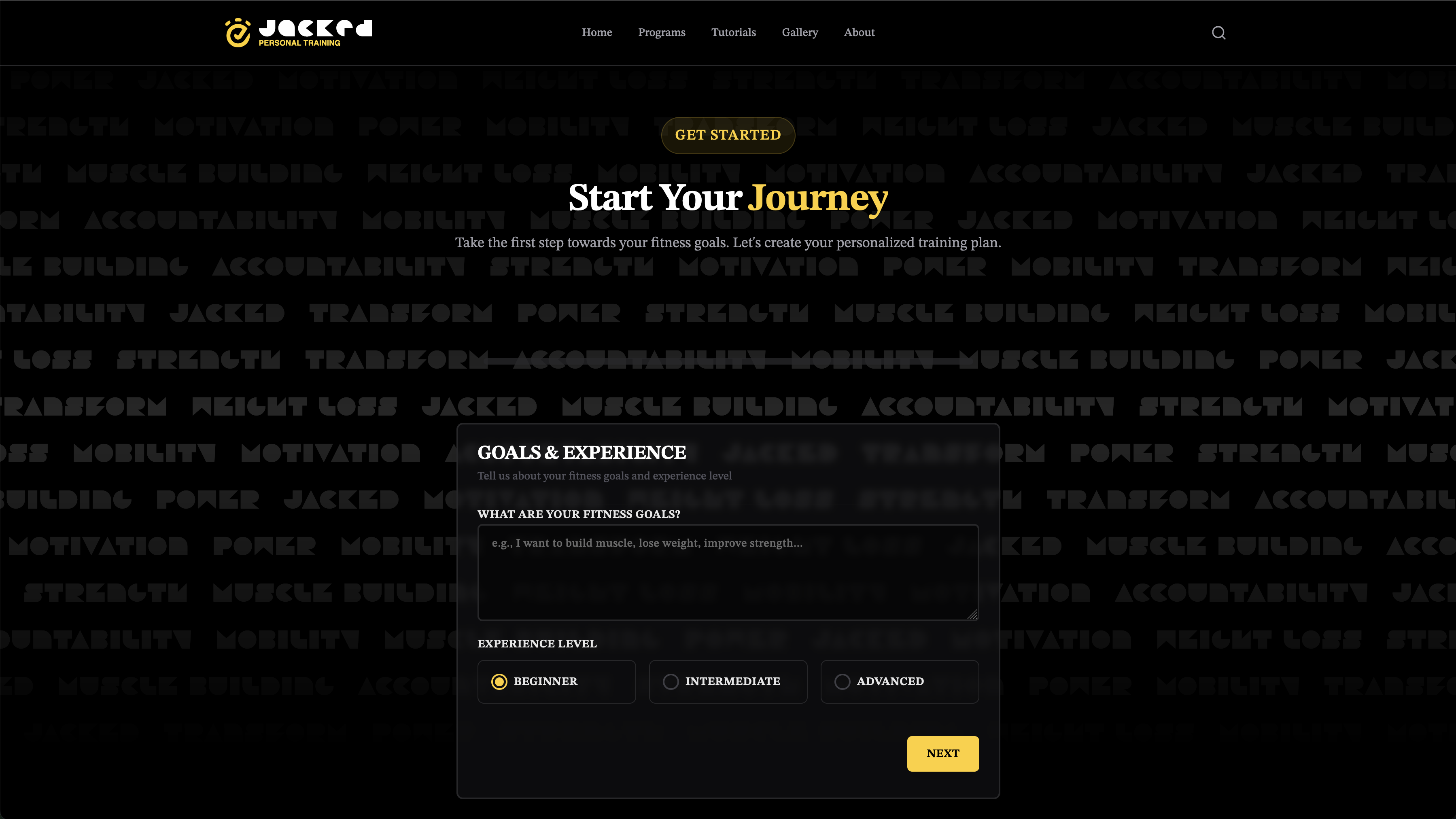 Jacked Personal Training — 4